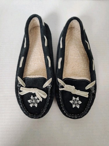 Bean suede shearling lined - suede, shearling-lined