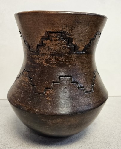 Vintage navajo vase - vintage, pottery