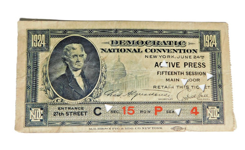 1924 democratic national - democratic,