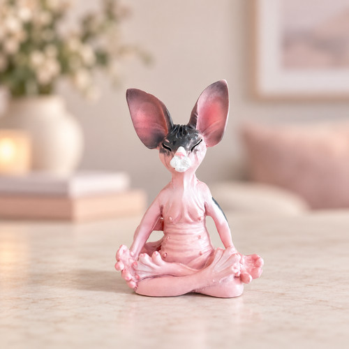 Handmade sphynx cat - cat, figurine