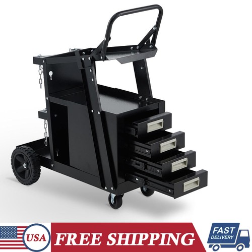 Welding cart with drawers - with, &