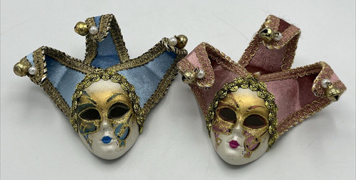 Pair his her mask mardi - his,
