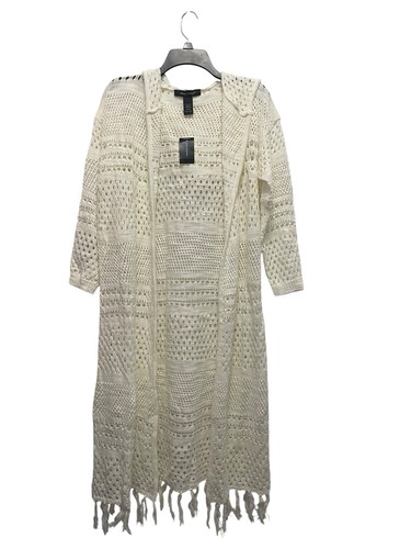 Boho open front crochet - open, knit