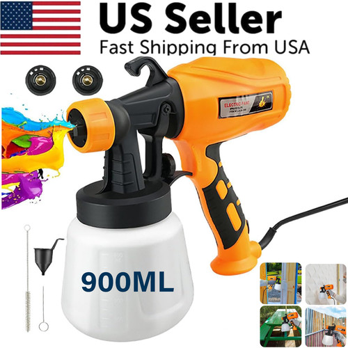 900ml hvlp paint sprayer - paint, gun