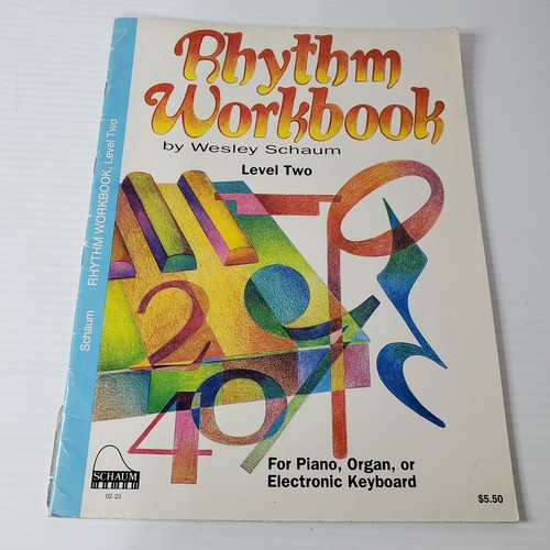 Rhythm workbook wesley - workbook, by
