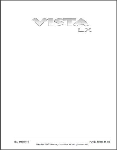 2018 winnebago vista owners - vista, lx
