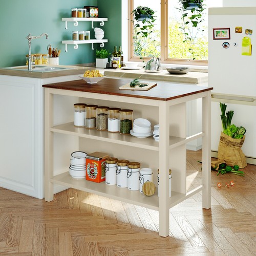 Solid wood kitchen - wood, island