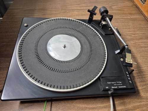 Garrard 710e turntable - turntable, read