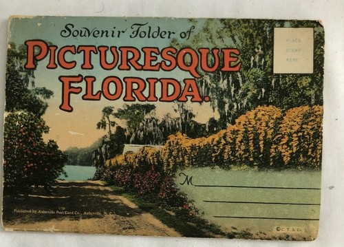 Souvenir postcard folders - souvenir,