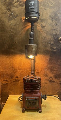 Industrial style desk lamp - ,