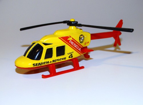 Bell 206 helicopter diecast - bell,