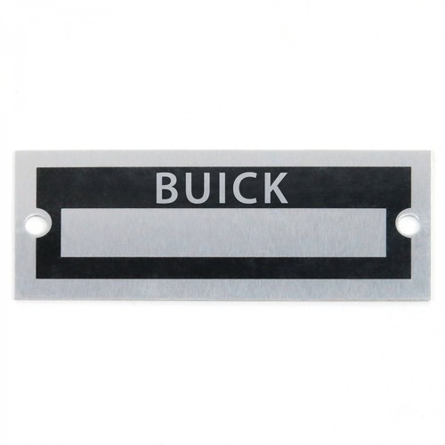 Blank data vin - vin, buick