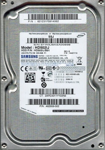 Samsung hd502ij spinpoint dt - samsung,