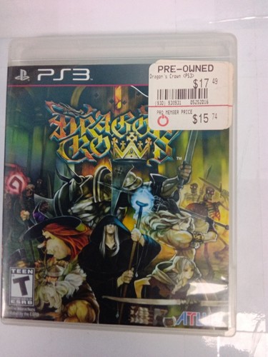 Ps3 dragon crown - ps3,