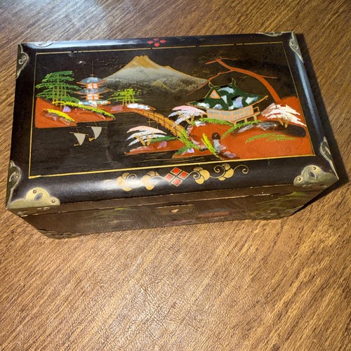 Vintage japanese black - japanese, lacquer