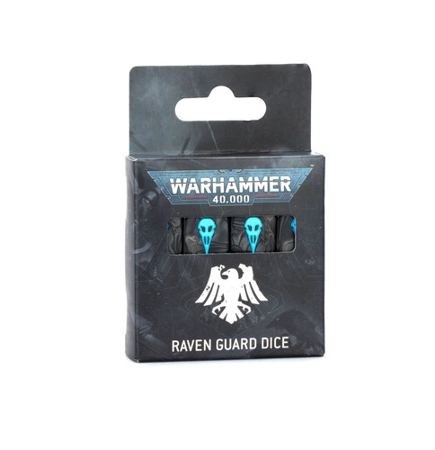 Warhammer raven guard - raven, dice