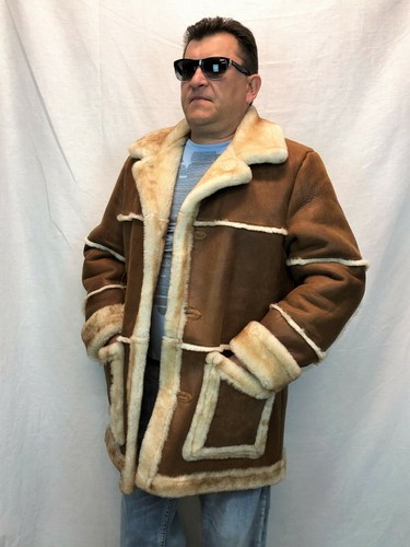 Cognac 100 sheepskin - cognac, 100%