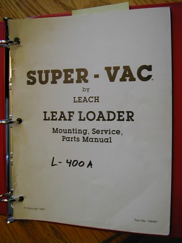 Super vac l400a - super-vac, loader
