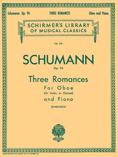 Schumann three romances 94 - schumann, op