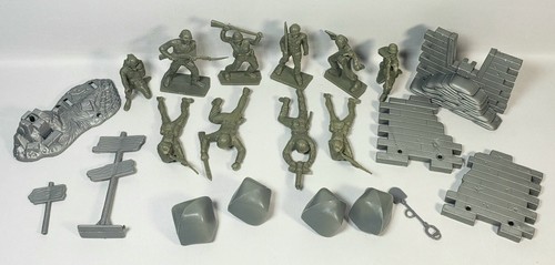 Lot plastic army - 10, men