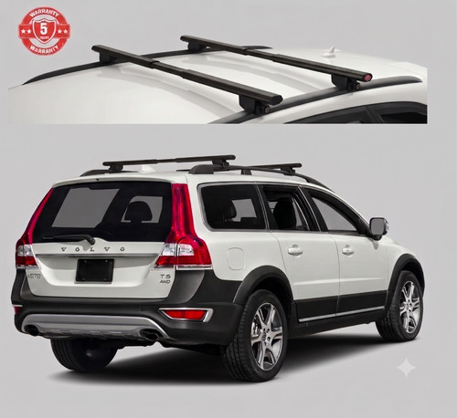 Roof rack crossbars black - roof,