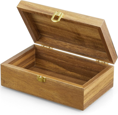 Acacia wood decorative - acacia, box