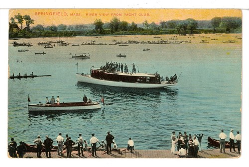 1912 two antique launches on - 1912,