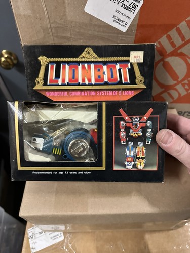 1984 rare sealed voltron - sealed, blue