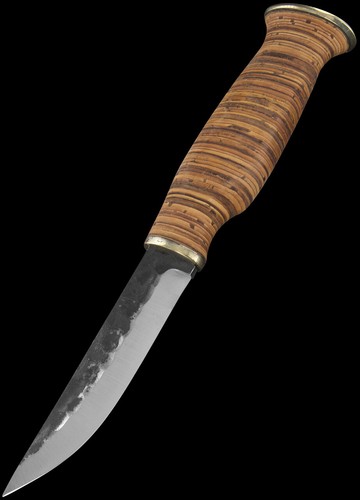 Wood jewel fixed knife - fixed,