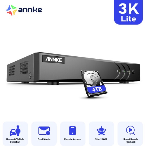 Annke 16ch 8ch 5mp lite - 8ch,