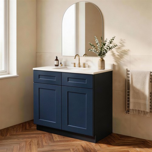 Navy blue shaker - navy,