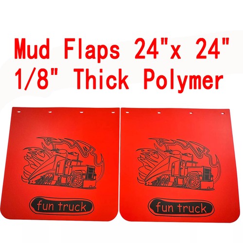 Mud flaps splash - 24",