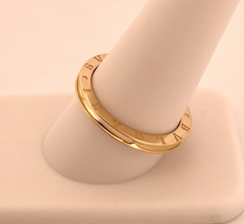 Bvlgari ring band - band, yellow