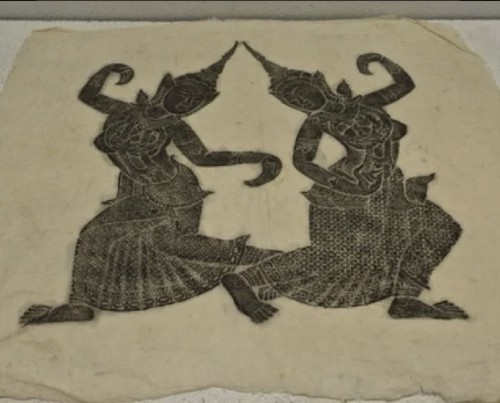 Rare brown thai temple - rare,