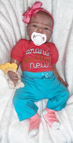 Reborn baby doll scarlet - reborn, by