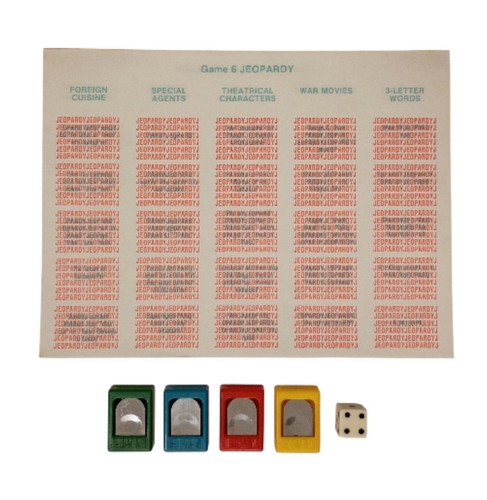 Vintage jeopardy board game - vintage,