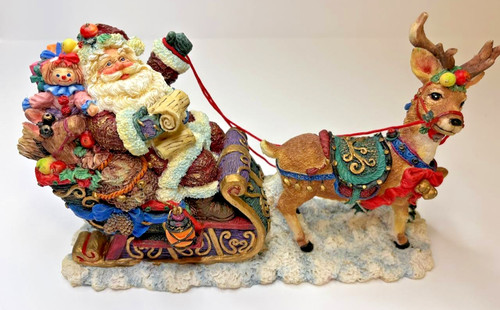 Crinkle claus dashing - dashing, through