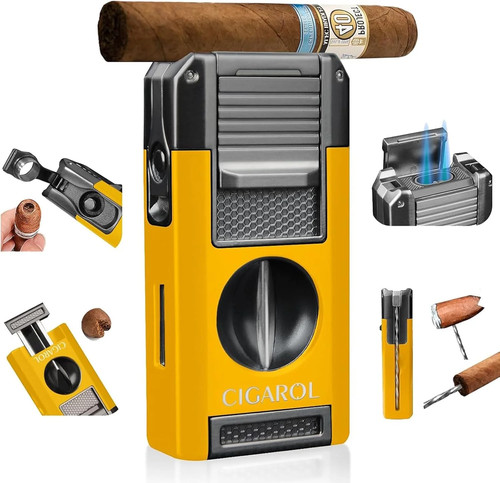 Cigar lighter with - cigar,
