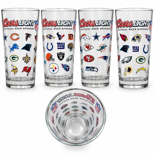 Coors light nfl all teams - light, logo