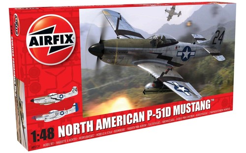 Airfix north american - north, p51-d