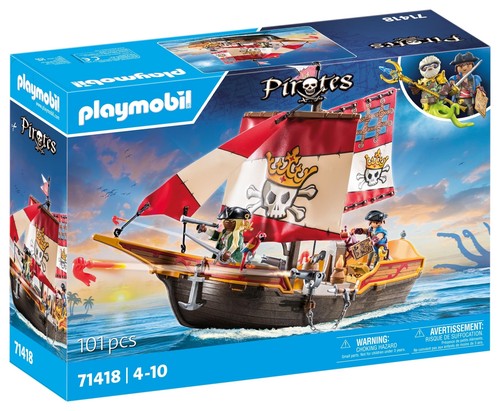 Playmobil pirate ship modern - playmobil,