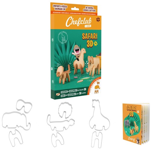 Chefclub kids cookie - 3d,