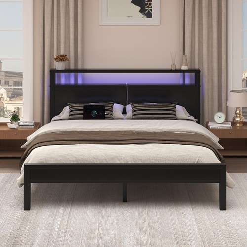 Bed fame full queen king - full/queen/king, with