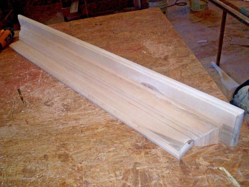 Solid pine inch - wall, shelf/