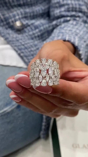 4ct marquise lab created - 4ct,