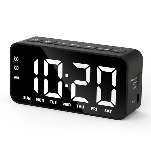 Plug digital alarm - plug, in