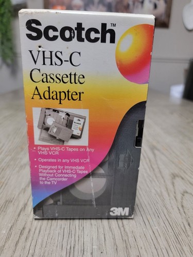 Scotch vhs cassette - scotch,