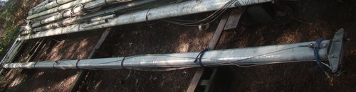 Aluminum sailboat mast 10 - aluminum,