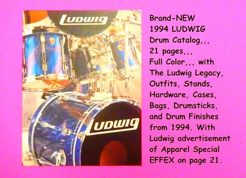 Ludwig 1994 drum - ludwig, catalog