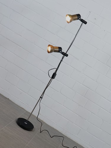 Chrome floor bar - floor, lamp